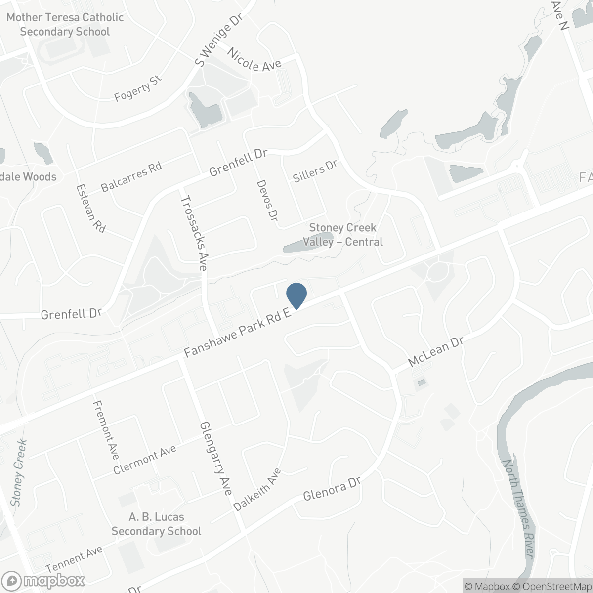 984 FANSHAWE PARK ROAD E, London, Ontario N5X 0K9